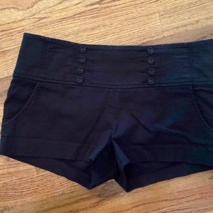 Bebe black shorts